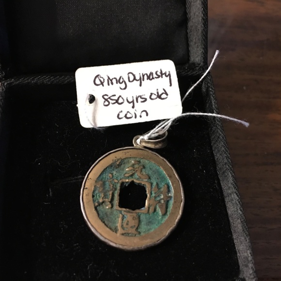 Qing and Tang Dynasty Ancient Coin Pendants - Picture 5 of 5